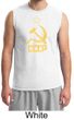 CCCP Shirt Distressed Soviet Union Communism Adult Muscle Shirt
