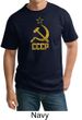 CCCP Shirt Distressed Soviet Union Communism Adult Tall T-shirt