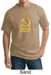 CCCP Shirt Distressed Soviet Union Communism Adult Tall T-shirt