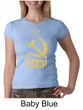 CCCP Shirt Distressed Soviet Union Communism Ladies Crew Neck Shirt
