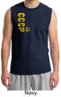 Cccp Shooter Shirt Chest Print Adult Muscle Shirt