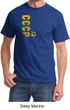 Cccp T-shirt Chest Print Adult Tee Shirt