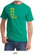 Cccp T-shirt Chest Print Adult Tee Shirt