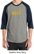 CCCP T-shirt Soviet Union USSR Russia Insignia Adult Raglan Shirt