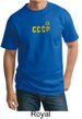 CCCP T-shirt Soviet Union USSR Russia Insignia Adult Tall Tee Shirt