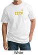 CCCP T-shirt Soviet Union USSR Russia Insignia Adult Tall Tee Shirt