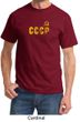 CCCP T-shirt Soviet Union USSR Russia Insignia Adult Tee Shirt