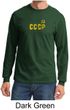 CCCP T-shirt Soviet Union USSR Russia Insignia Long Sleeve Shirt