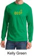 CCCP T-shirt Soviet Union USSR Russia Insignia Long Sleeve Shirt