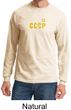 CCCP T-shirt Soviet Union USSR Russia Insignia Long Sleeve Shirt