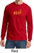 CCCP T-shirt Soviet Union USSR Russia Insignia Long Sleeve Shirt