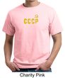 CCCP T-shirt Soviet Union USSR Russia Insignia Organic Tee Shirt