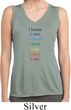 Chakra Words Ladies Sleeveless Moisture Wicking Shirt
