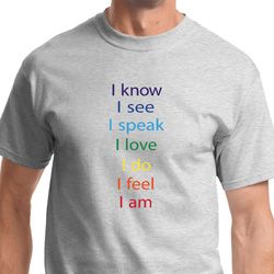 Chakra Words Mens Yoga Shirts