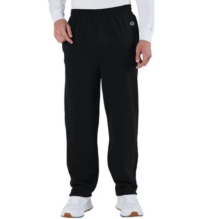 P800 Champion Sweatpants with Pockets Open-Bottom Sweats