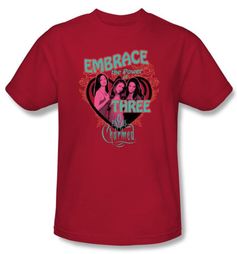 Charmed Kids Shirt Embrace The Power Youth Red T-shirt