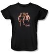 Charmed Ladies Shirt Three Hot Witches Black T-shirt