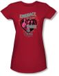 Charmed Shirt Embrace The Power Juniors Red Tee Shirt