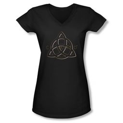 Charmed Shirt Linked Juniors V Neck Shirt Tee T-Shirt Charmed Shirt Linked Juniors V Neck Shirt Tee T-Shirt