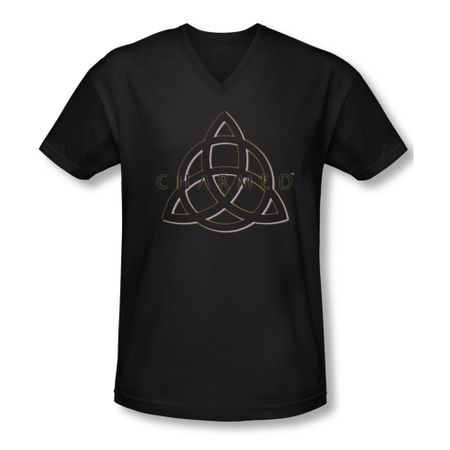 Charmed Shirt Linked Slim Fit V Neck Tee T-Shirt
