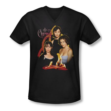 Charmed Shirt Original Three Slim Fit V Neck Tee T-Shirt