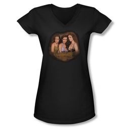 Charmed Shirt Smokin Juniors V Neck Shirt Tee T-Shirt Charmed Shirt Smokin Juniors V Neck Shirt Tee T-Shirt