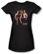 Charmed Shirt Three Hot Witches Juniors Black Tee Shirt