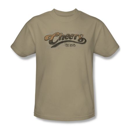 Cheers Logo Shirt Adult Tee T-Shirt