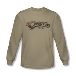Cheers Logo Shirt Long Sleeve Tee T-Shirt