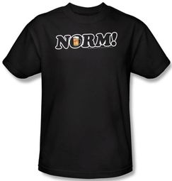 Cheers Norm T-shirt - Black