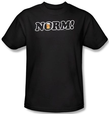 Cheers Norm T-shirt - Black