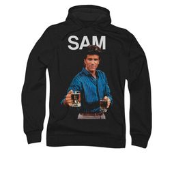 Cheers Sam Hoodie Sweatshirt Black Adult Hoody Sweat Shirt