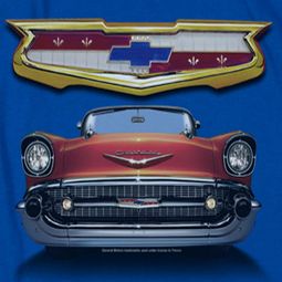 Chevy 1957 Bel Air Grille T-shirts