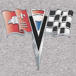 Chevy 2ND Gen Vette Nose Emblem T-shirts