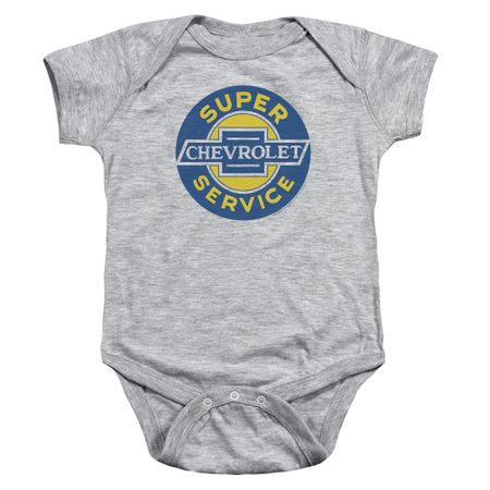 Chevy Baby Romper Super Service Athletic Heather Infant Babies Creeper