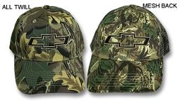 Chevy Bowtie Camoflauge Hat - Mens Chevrolet Cap Chevy Bowtie Camoflauge Hat - Mens Chevrolet Cap
