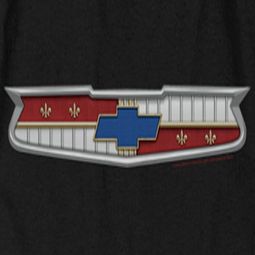 Chevy Chevrolet 56 Bel Air Emblem T-shirts