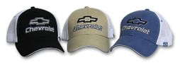 Chevy Chevrolet Hat - Fine Embroidered Mesh Back Cap Chevy Chevrolet Hat - Fine Embroidered Mesh Back Cap