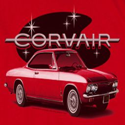 Chevy Corvair Spyda Coupe Shirts