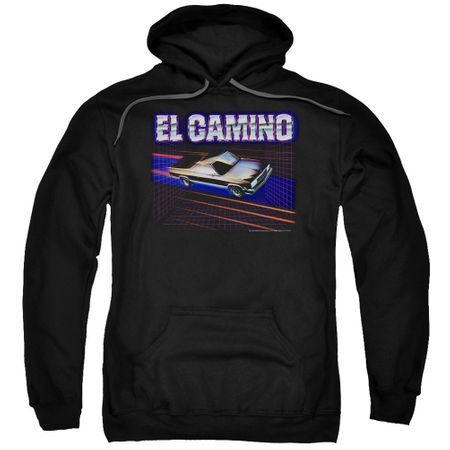 Chevy Hoodie 85 El Camino Black Sweatshirt Hoody