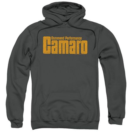 Chevy Hoodie Camaro Command Performance Charcoal Sweatshirt Hoody
