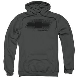 Chevy Hoodie Chevrolet Bowtie Tire Tread Charcoal Sweatshirt Hoody