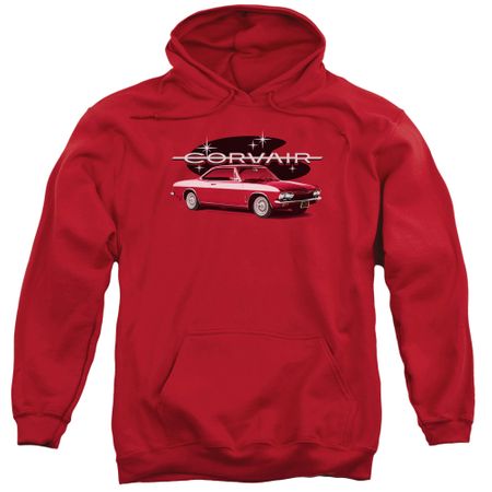 Chevy Hoodie Corvair Spyda Coupe Red Sweatshirt Hoody