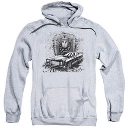 Chevy Hoodie Monte Carlo Sports Grey Sweatshirt Hoody