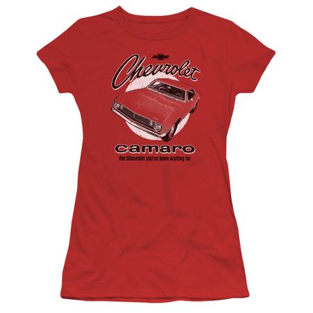Chevy Juniors Shirt Retro Camaro Red T-Shirt