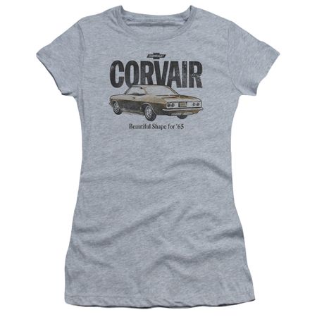 Chevy Juniors Shirt Retro Corvair Sports Grey T-Shirt