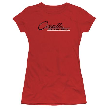 Chevy Juniors Shirt Retro Stingray Red T-Shirt