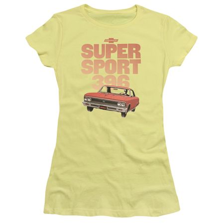 Chevy Juniors Shirt Super Sport 396 Yellow T-Shirt