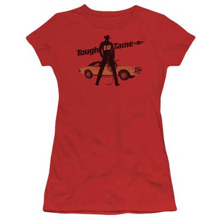 Chevy Juniors Shirt Tough To Tame Red T-Shirt
