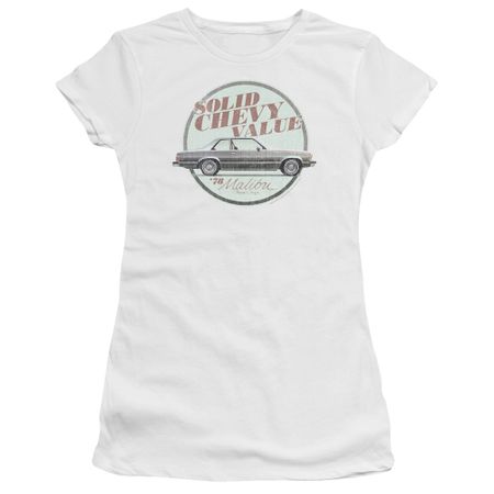 Chevy Juniors Shirt Value White T-Shirt